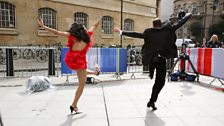 Strictly stars: Kevin Clifton and Karen Hauer