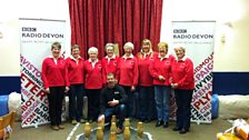 The 'Bell Belles' team from Chittlehampton