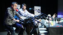 Jeremy Hardy and David Mitchell