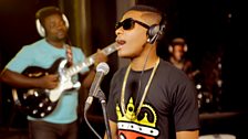 Wizkid in the Live Lounge in Lagos