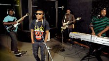 Wizkid in the Live Lounge in Lagos