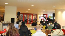 Words and Music audience at the Southbank