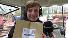 Kirsteen with the treasure