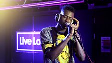 Mista Silva in the Live Lounge