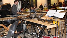 Joby Burgess plays the Vibraphone