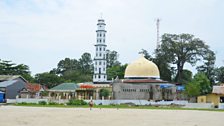 A mosque on the island of Barang Lompo