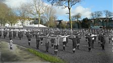 In 1914 the children at Steyne School in Worthing could hear the guns firing from across the English Channel.