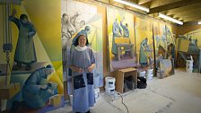 Artist and nun Sister Joanna Jamieson