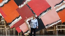 Portrait of Phyllida Barlow with dock 2014 at Tate Britain