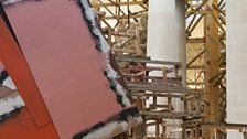 Phyllida Barlow, dock 2014, Installation views: Tate Britain 2014