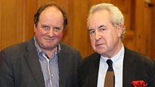 John Banville and James Naughtie