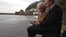 Mike Hawley, who was inspired to write a book whilst sitting on the bench, meets the great grandaughter of Thomas Stigings