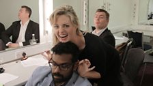 Romesh, Morgana and Lewis