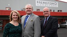 Lord Digby Jones at Hereford Furniture