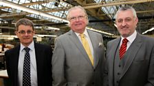 Lord Digby Jones at Hawick Knitware