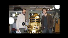 Dalek and designers Edward Thomas and Matthew Savage.