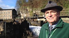 Peter South, tour guide around Cromford Mills