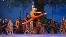 Steven McRae as Florizel in Act II of The Winter’s Tale