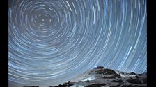 Startrail - Zermatt, Switzerland