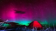 Northern Lights - Holy Island, Northumberland