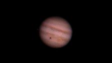 Jupiter with shadow of Io