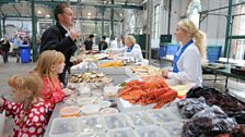 Fresh fish at the Saturday market