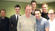 The Cast of Jersey Boys with Sir Terry