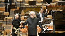 Mitsuko Uchida and Simon Rattle @ 50th Anniversary Gala Concert