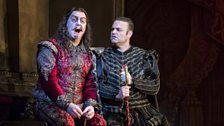 Bryn Terfel as Mephistopheles and Joseph Calleja as Faust