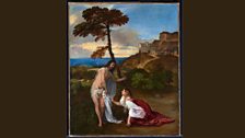 Noli me Tangere, Titian, about 1514, oil on canvas, © The National Gallery, London