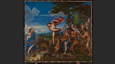 Titian, Bacchus and Ariadne, 1520-3, Oil on canvas, © The National Gallery, London.