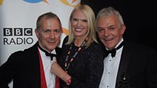 Anneka with Robert and David Goodale from Jeeves and Wooster In Perfect Nonsense