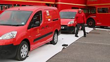 Postman's perfect parking