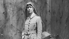 A nurse at the Endell Street Military Hospital, the only hospital to be staffed entirely by women