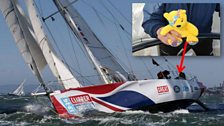 Lesley and Pudsey's Clipper Race