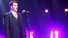 Newry-born baritone Ben McAteer delights us with a version of Schubert's "Ständchen"