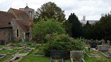 Canterbury Cathedral from St Martin's Church