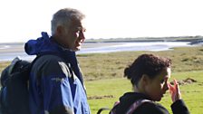 Derek on the Dylan Thomas Birthday Walk.