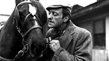 Harry H Corbett as Harold Steptoe in The Offer, the very first Galton & Simpson script written for the Comedy Playhouse