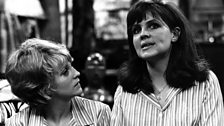 Polly James and Pauline Collins as Beryl and Dawn in The Liver Birds