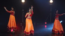 The South Asian Dance Academy delight us with a Kathak and Bollywood fusion dance