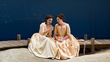 Isabel Leonard as Dorabella and Susanna Phillips as Fiordiligi in Mozart's "Così fan tutte."