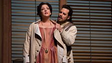 Susanna Phillips as Fiordiligi and Matthew Polenzani as Ferrando in Mozart's "Così fan tutte."