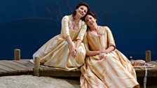 Isabel Leonard as Dorabella and Susanna Phillips as Fiordiligi in Mozart's "Così fan tutte."