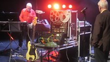 Roger Limb and Dick Mills of the Radiophonic Workshop