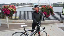 Peace Bridge over the River Foyle