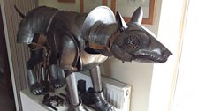 Suit of armour - for a dog.