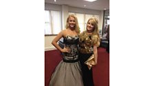 Gabrielle Shaw MissCymry 2013 a Sara Manchipp Miss Cymru 2011