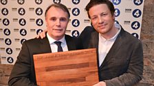 Tony Mulgrew and Jamie Oliver