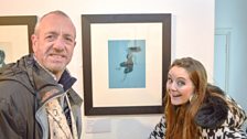 Arthur and Holly Burn visit a comedy art exhibition